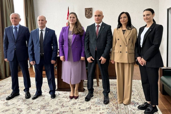 Председатель Верховного суда Саида Бутба встретилась с делегацией Верховного суда Южной Осетии